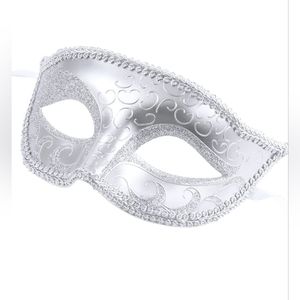 Masquerade Metal Masks Venetian Halloween Costume Mask Mardi Gras Mask Cos